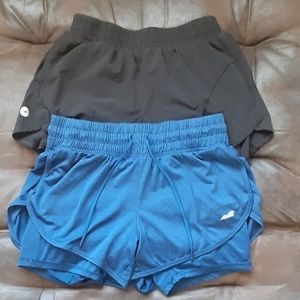 Lot of 2 Size Small Avia Running Shorts